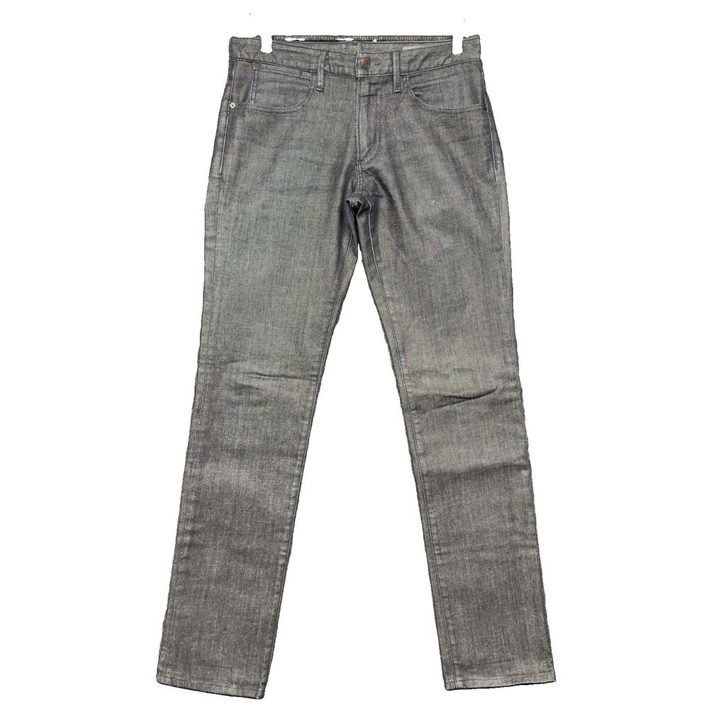 Bonobos Slim Straight Jeans Men’s Size 30x34 Gray Dark Wash Stretch # 100882